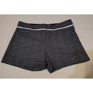 ARMANI EXCHANGE Women's Black White Polka Dot Shorts Size 4‎ WW